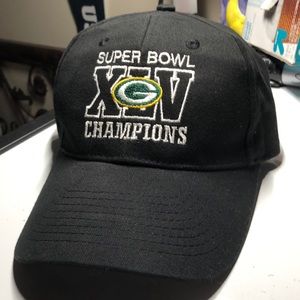 Green Bay Packers NFL XLV Super Bowl Champions Adjustable Hat Cap Men’s